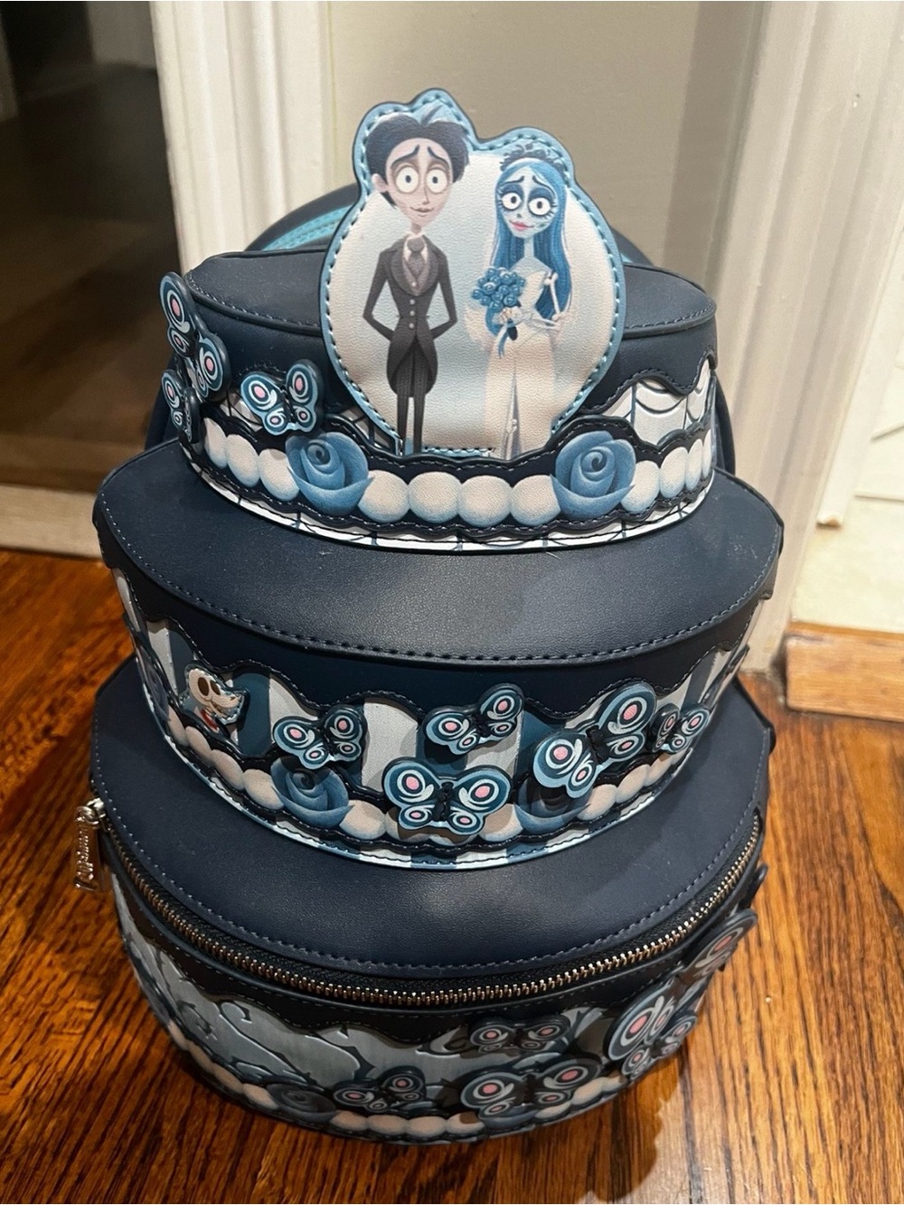 Loungefly Corpse Bride Wedding Cake Mini Backpack